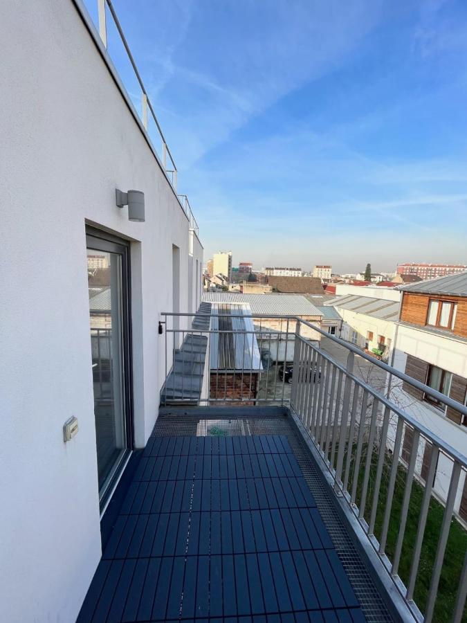 Modern And Bright Apartment Near Paris لا كورناوْف المظهر الخارجي الصورة